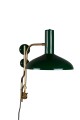 Lampa ścienna Devi zielona