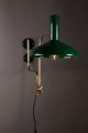 Lampa ścienna Devi zielona