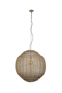 Lampa wisząca Meezan złota XL