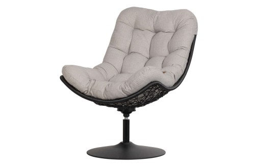 Fotel obrotowy ogrodowy Vive naturalny melanż