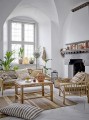 Bambusowa sofa ogrodowa Sole z poduszką Bloomingville