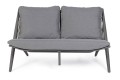 Funkcjonalna sofa ogrodowa 2 osobowa Aloha