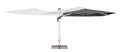 Nowoczesny Parasol ogrodowy Aries ciemnoszary 3x3