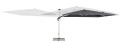 Nowoczesny Parasol ogrodowy Aries ciemnoszary 4x4