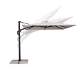 Nowoczesny Parasol ogrodowy Aries natural 3x3