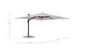 Nowoczesny Parasol ogrodowy Aries natural 4x4