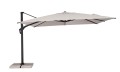 Nowoczesny Parasol ogrodowy Aries natural 4x4