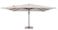 Nowoczesny Parasol ogrodowy Aries natural 4x4