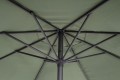 Prosty okrągły parasol ogrodowy Rio zielony