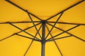 Prosty okrągły parasol ogrodowy Rio żółty