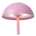 Lampa ogrodowa stołowa Joy różowa