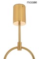 Lampa wisząca Low złota Moosee