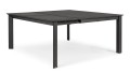 Jadalniany rozkładany stół ogrodowy antracytowy Konnor