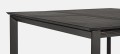 Jadalniany rozkładany stół ogrodowy antracytowy Konnor