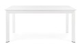 Jadalniany rozkładany stół ogrodowy biały Konnor