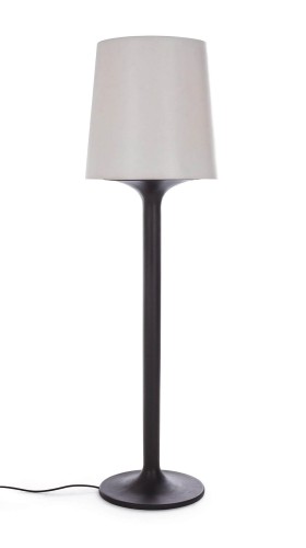 Ogrodowa lampa stojąca czarna podstawa Adonis