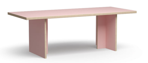 Różowy stół jadalniany HKLiving 