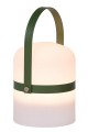 Lampa ogrodowa stołowa Little Joe zielony pasek