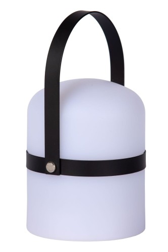 Lampa ogrodowa stołowa Little Joe czarny pasek