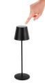 Ogrodowa lampa stołowa ETNA LED czarna