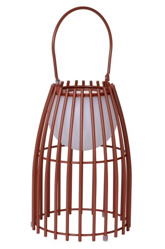 Lampa ogrodowa stołowa Fjara brązowa