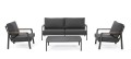 Sofa ogrodowa 2-3 osobowa Jalisco antracytowa