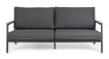 Sofa ogrodowa 2-3 osobowa Jalisco antracytowa