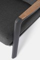 Sofa ogrodowa 2-3 osobowa Jalisco antracytowa
