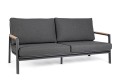 Sofa ogrodowa 2-3 osobowa Jalisco antracytowa