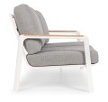 Sofa ogrodowa 2-3 osobowa Jalisco jasno szara