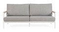 Sofa ogrodowa 2-3 osobowa Jalisco jasno szara