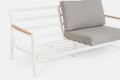 Sofa ogrodowa 2-3 osobowa Jalisco jasno szara