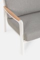 Sofa ogrodowa 2-3 osobowa Jalisco jasno szara