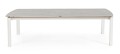 Ogrodowy prostokątny stolik kawowy 120x70 jasno szary