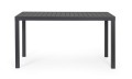 Ogrodowy stół jadalniany prostokątny Hilde 130x68 antracytowy