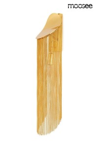 Lampa ścienna Lambada złota Moosee