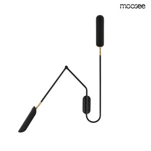 Lampa ścienna Tenta czarna Moosee