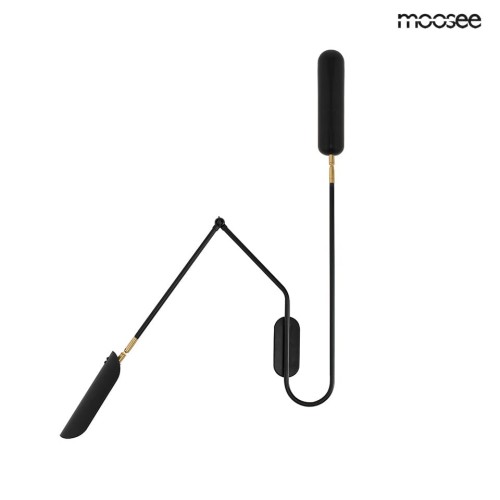 Lampa ścienna Tenta czarna Moosee