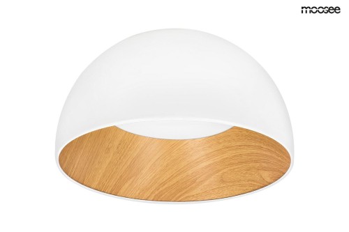 Lampa sufitowa Tolla biała Moosee