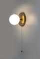 Lampa ścienna Oro złota