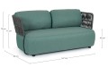 Sofa ogrodowa 2 osobowa Palmer z plecionką