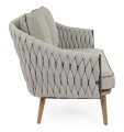Wygodna sofa ogrodowa Xenia z poduszką