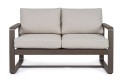 Sofa ogrodowa 2 osobowa Merrigan brązowa