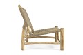 Drewniana sofa ogrodowa 2 osobowa Lampok Boho