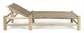 Drewniany leżak ogrodowy Lampok Boho