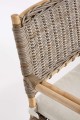 Sofa ogrodowa 2 osobowa z rattanu Tarifa
