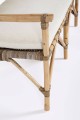 Sofa ogrodowa 2 osobowa z rattanu Tarifa