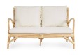 Sofa ogrodowa 2 osobowa z rattanu Alicante