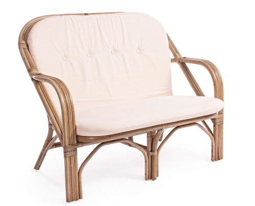 Sofa ogrodowa 2 osobowa z rattanu New Golf