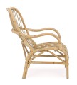 Fotel ogrodowy z rattanu Clarita
